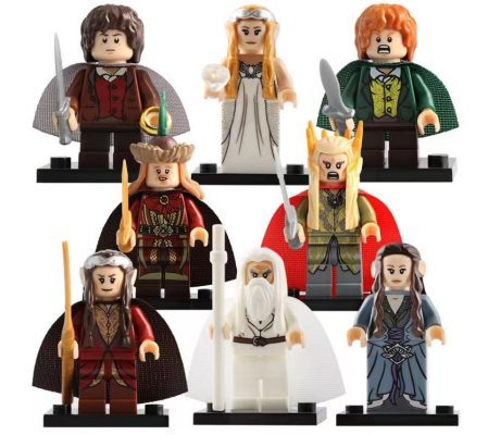 Lord the Rings The Hobbit Block Figures Set 8pcs