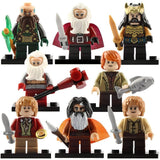 Lord the Rings The Hobbit Block Figures Set 8pcs