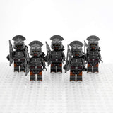 Lord the Rings Uruk-Hai Archers Block Figures Set 5pcs