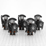 Lord the Rings Uruk-Hai Commander Infantry Block Figures Set 5pcs