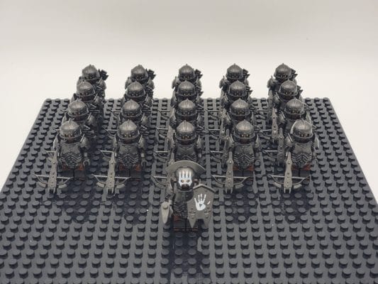 Lord the Rings Uruk-Hai Heavy Crossbows Block Figures Set 21pcs