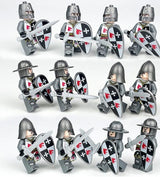 Lynx Knight Medieval Castle Block Figures Set of 12pcs