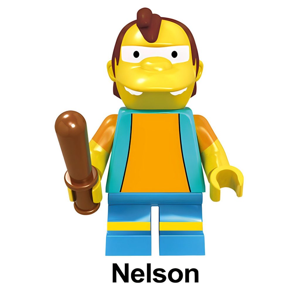 The Simpsons TV Series Block Figures Set