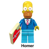The Simpsons TV Series Block Figures Set