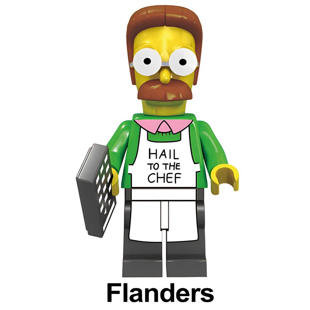 The Simpsons TV Series Block Figures Set