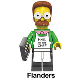 The Simpsons TV Series Block Figures Set