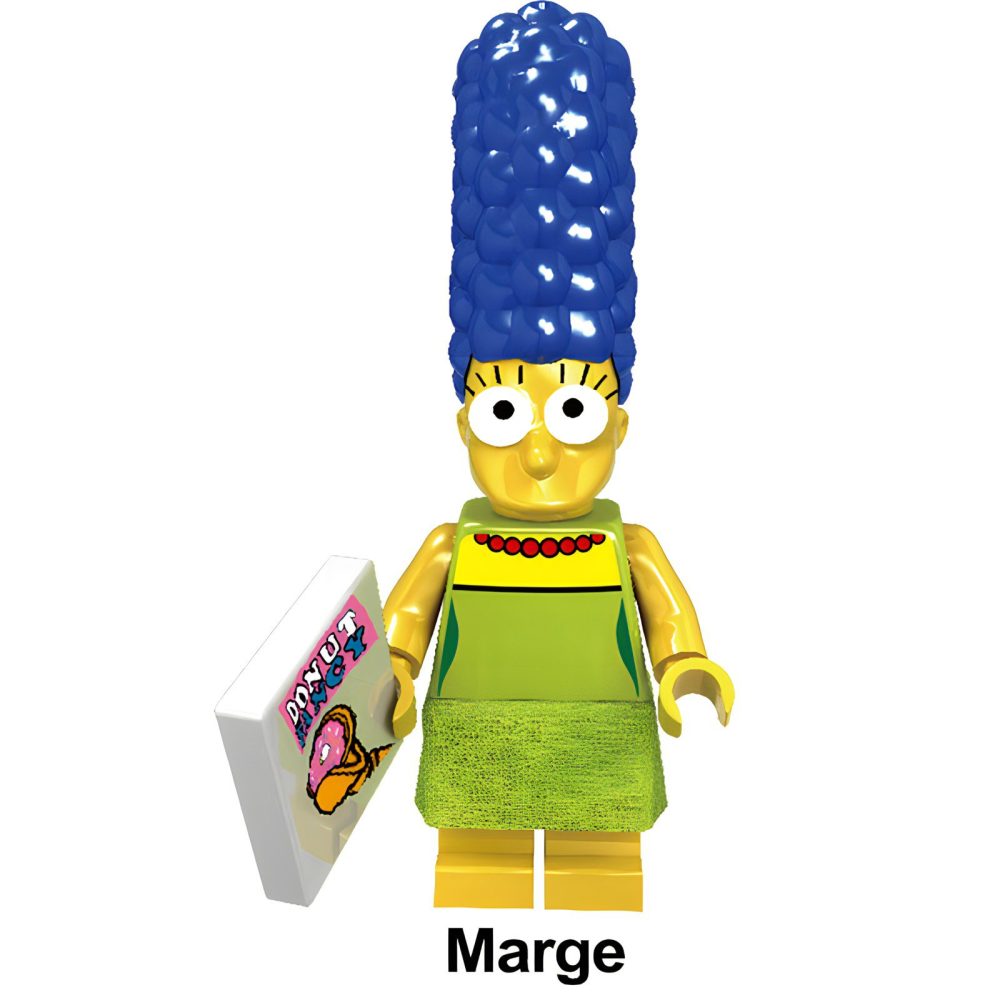 The Simpsons TV Series Block Figures Set