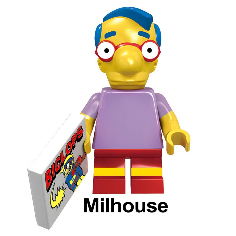 The Simpsons TV Series Block Figures Set