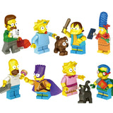 The Simpsons TV Series Block Figures Set