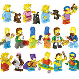 The Simpsons TV Series Block Figures Set