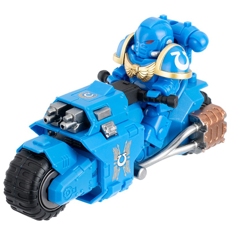 WarHammer 40k Space Marines Assault Bikes Block Figures Set