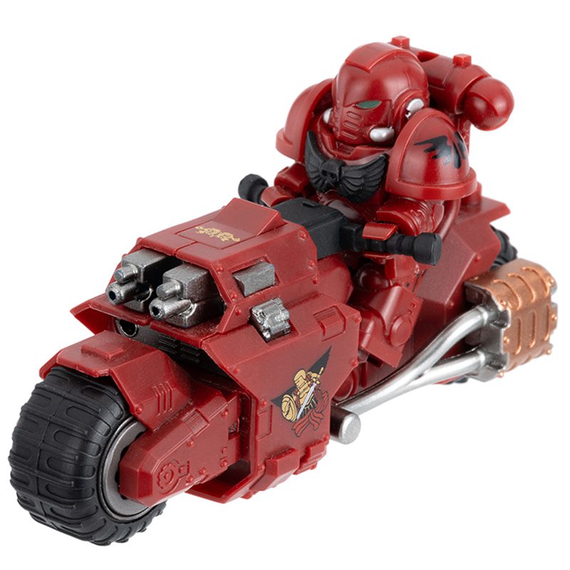 WarHammer 40k Space Marines Assault Bikes Block Figures Set