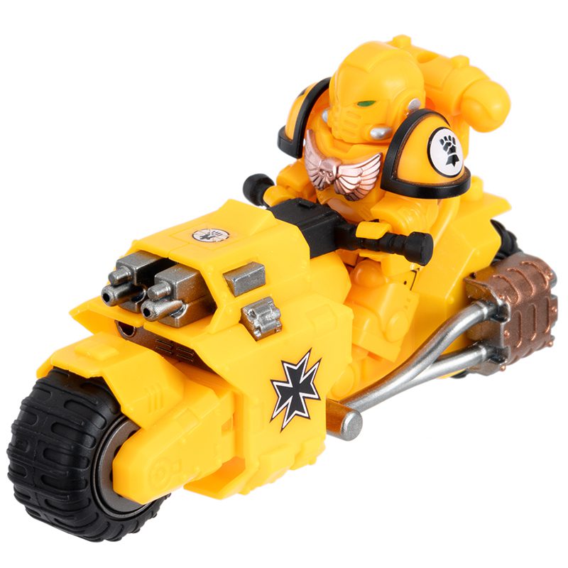WarHammer 40k Space Marines Assault Bikes Block Figures Set