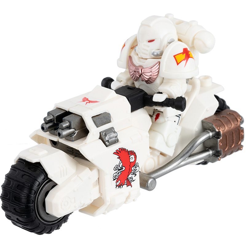 WarHammer 40k Space Marines Assault Bikes Block Figures Set