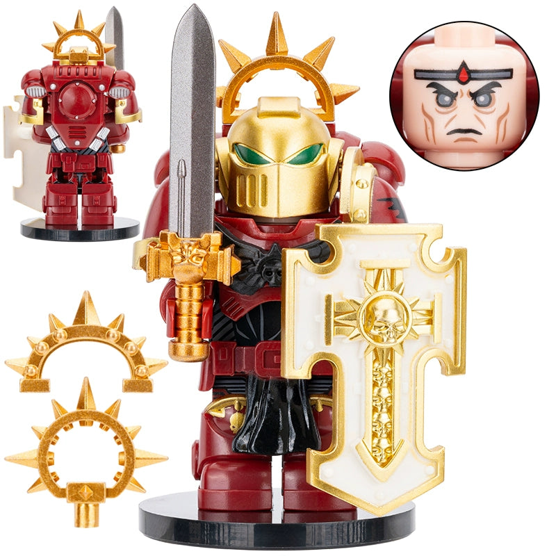 Space Marines Bladeguards Block Figures Set