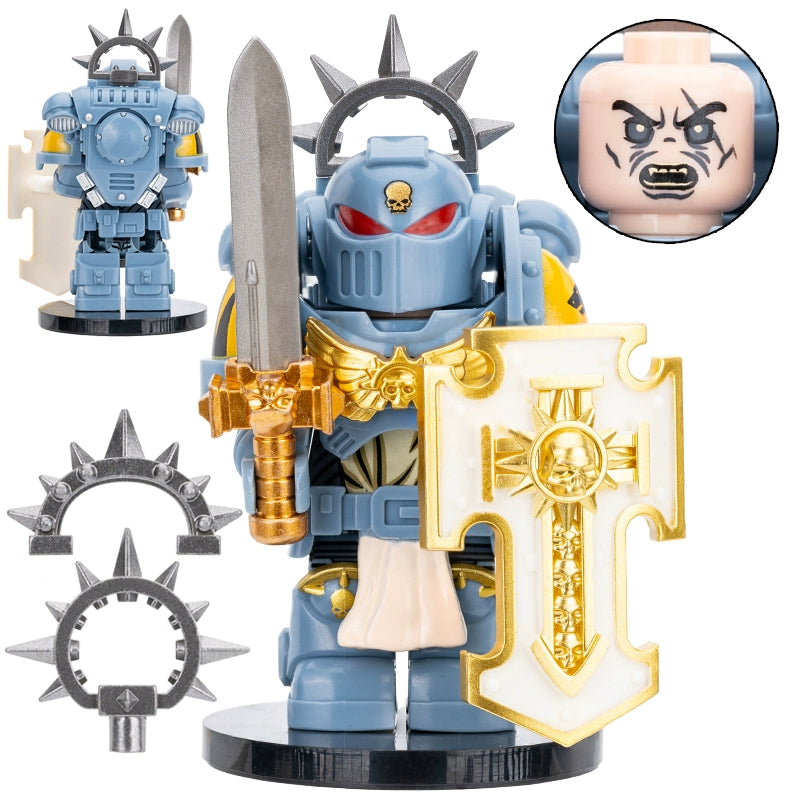 Space Marines Bladeguards Block Figures Set