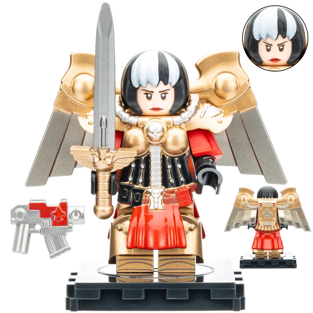 Warhammer Adepta Sororitas Angelic Battle Block Figures Set