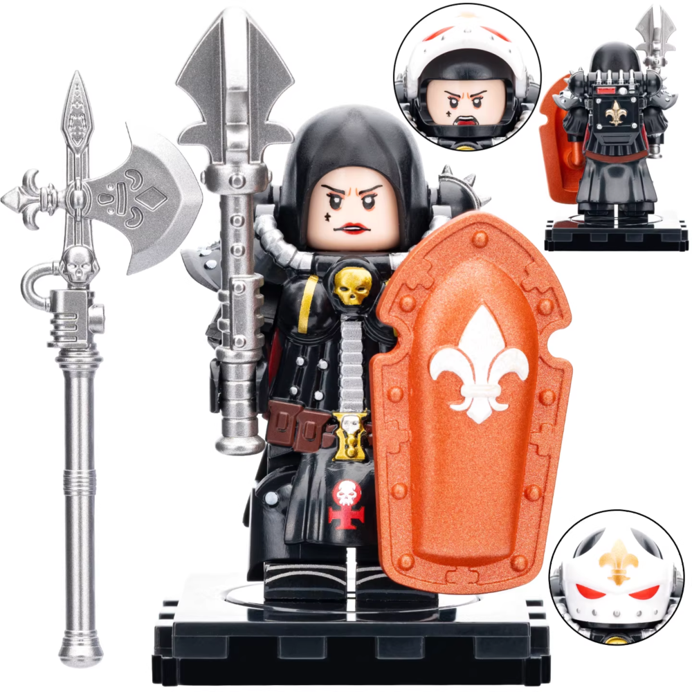 Warhammer Adepta Sororitas Angelic Battle Block Figures Set