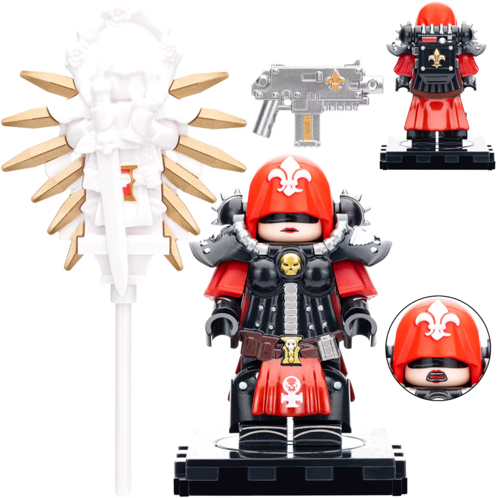 Warhammer Adepta Sororitas Angelic Battle Block Figures Set