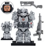 Fallout TV Series T60 Power Armor Block Figures Set
