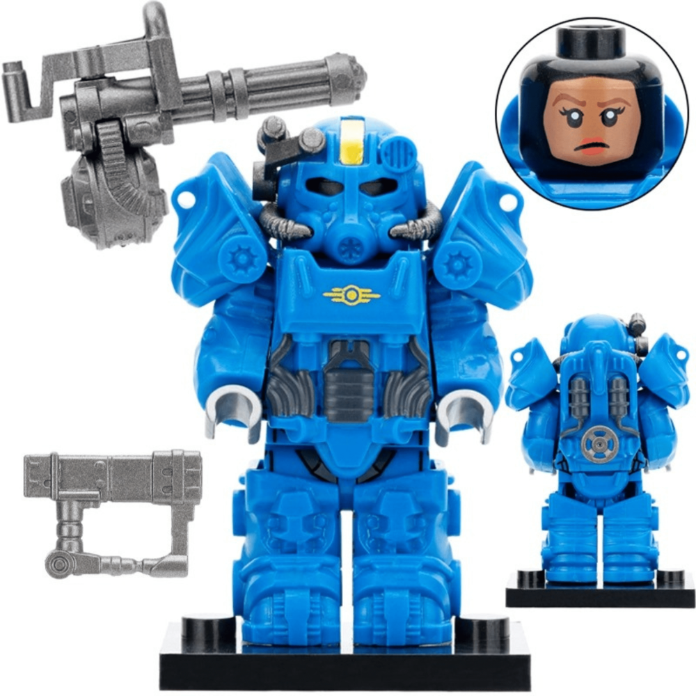 Fallout TV Series T60 Power Armor Block Figures Set