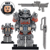 Fallout T60 Power Armor Suit Block Figures Set