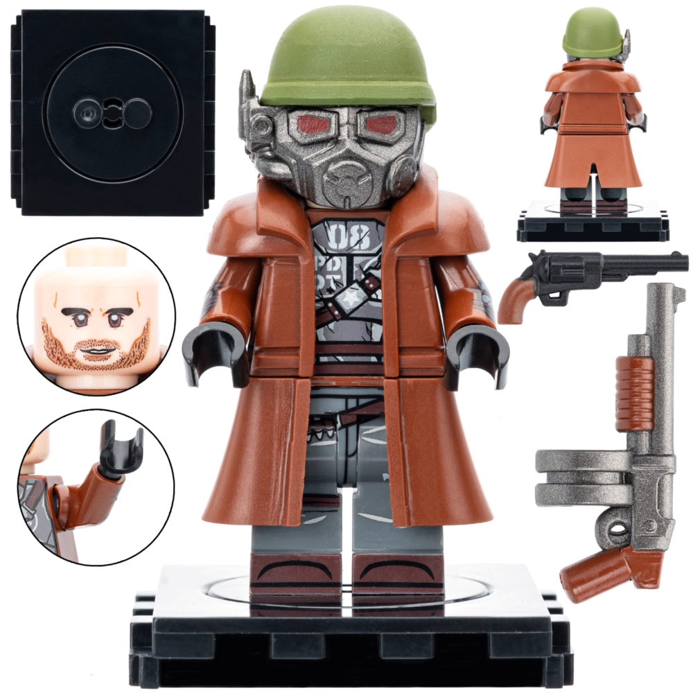 Fallout New Vegas Desert Ranger Block Figures Set