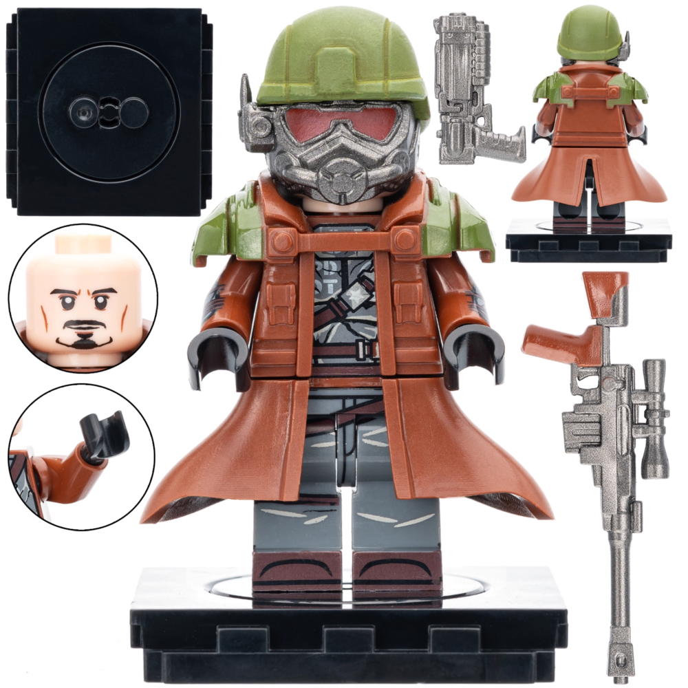 Fallout New Vegas Desert Ranger Block Figures Set