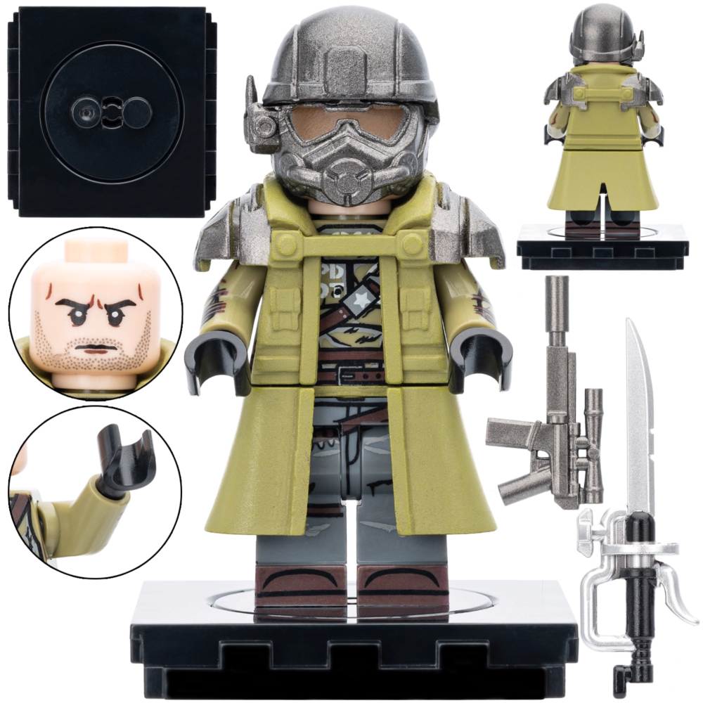 Fallout New Vegas Desert Ranger Block Figures Set