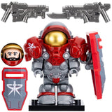 Starcraft Marines & Captains Block Figures Set