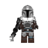 Star Wars Mandalorian With Beskar Armour and Baby Grogu Minifigure Set