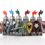 Medieval Castle Knights Block Figures
