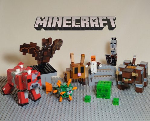 Minecraft Game Block Figures Set 1