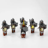 Lord the Rings Iron Hill Dwarves with Boars and Goat Mounts