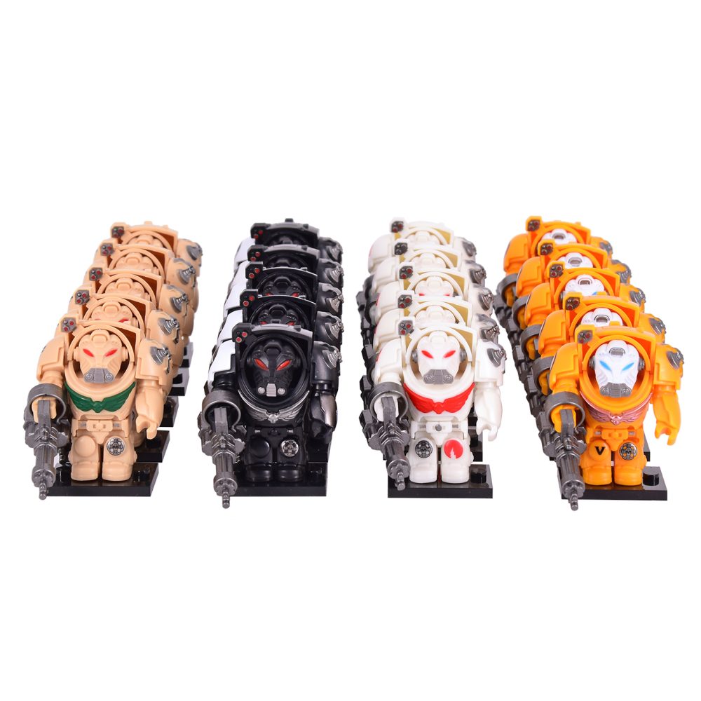 Warhammer 40k Space Marine Terminators Block Figures Set