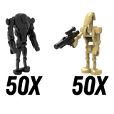 Space War Theme B1 Battle Droids Block Figures Set of 100pcs