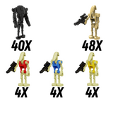 Space War Theme B1 Battle Droids Block Figures Set of 100pcs