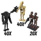 Space War Theme B1 Battle Droids Block Figures Set of 100pcs