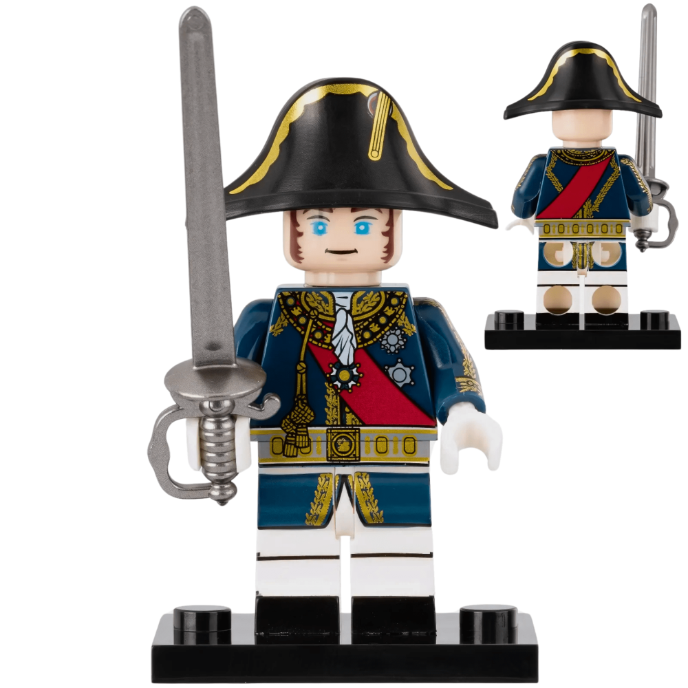 Napoleonic Wars Royal Leaders Block Figures Set of 4pcs