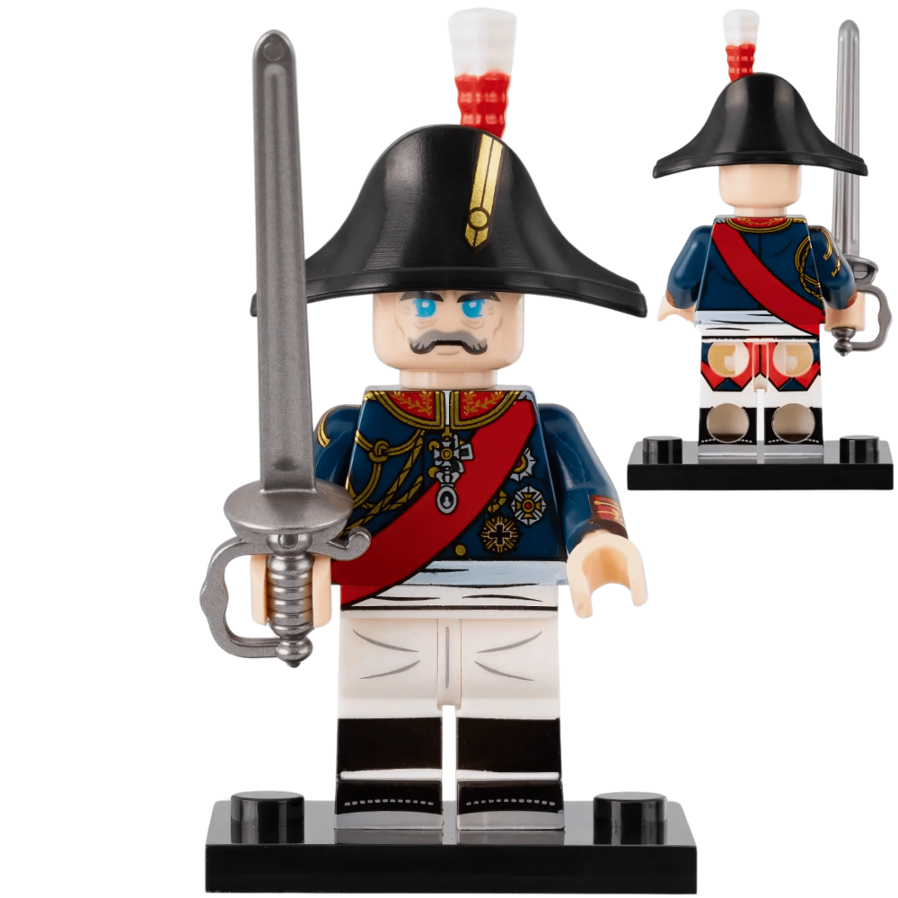 Napoleonic Wars Royal Leaders Block Figures Set of 4pcs