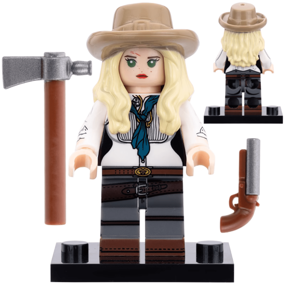 Red Dead Redemption Block Figures Set