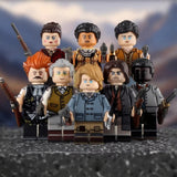 Western Outlaws & Frontier Survivor Block Figures Set of 8pcs