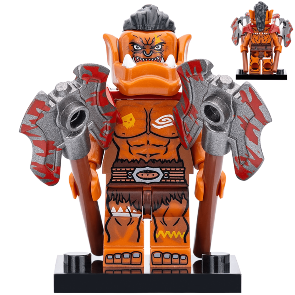 World of Warcraft Orc Block Figures Set