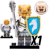 Dragon Clan Warriors Block Figures Set of 4pcs