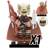 Dragon Clan Warriors Block Figures Set of 4pcs