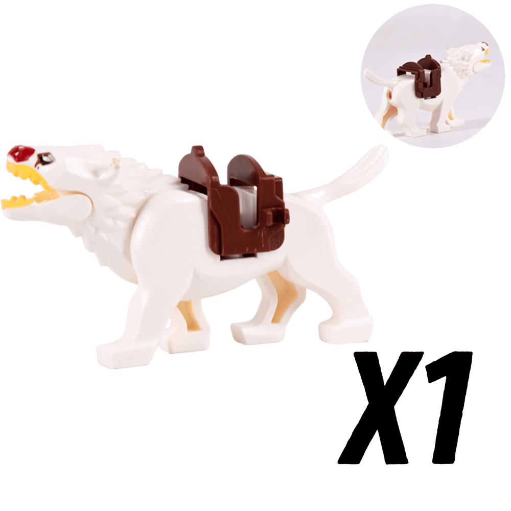 Lord the Rings Wargs, Boars and War Goat Mounts for Block Figures