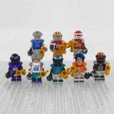 NFL Superbowl Football Player Block Figures Set of 8pcs