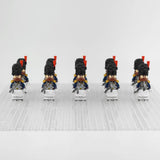 Napoleonic Wars French Sappers Block Figures Set of 10pcs