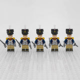 Napoleonic Wars Officer Of the French Infantry Block Figures Set of 5pcs