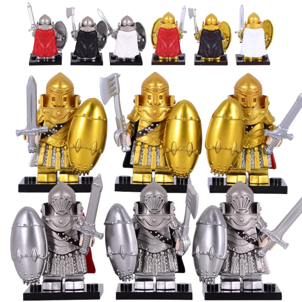 Nausicaä of the Valley of the Wind Torumekian Soldiers Block Figures Set